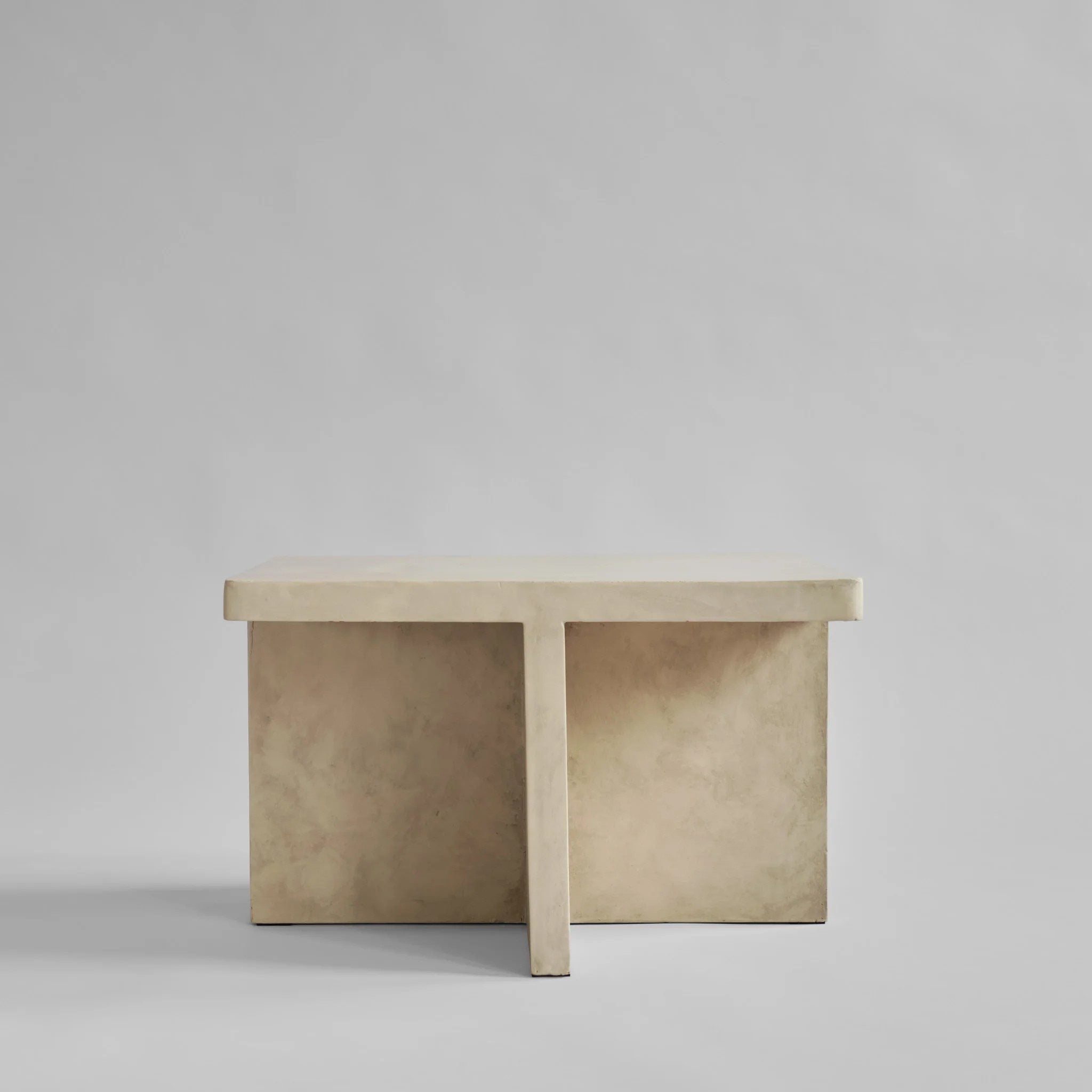 PRE ORDER - 101 COPENHAGEN Brutus Modern Coffee Table in Sand Finish - Perfect for Living Room, Lounge & Office Decor