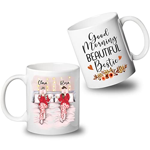 Friends In Bed Mug