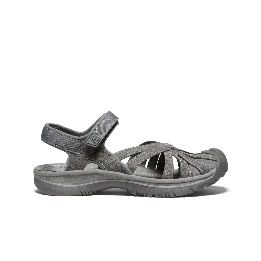 Women's Rose Sandal in Gargoyle/Raven - Stylish & Comfortable Summer Shoes for Beach, Pool, and Casual Outings