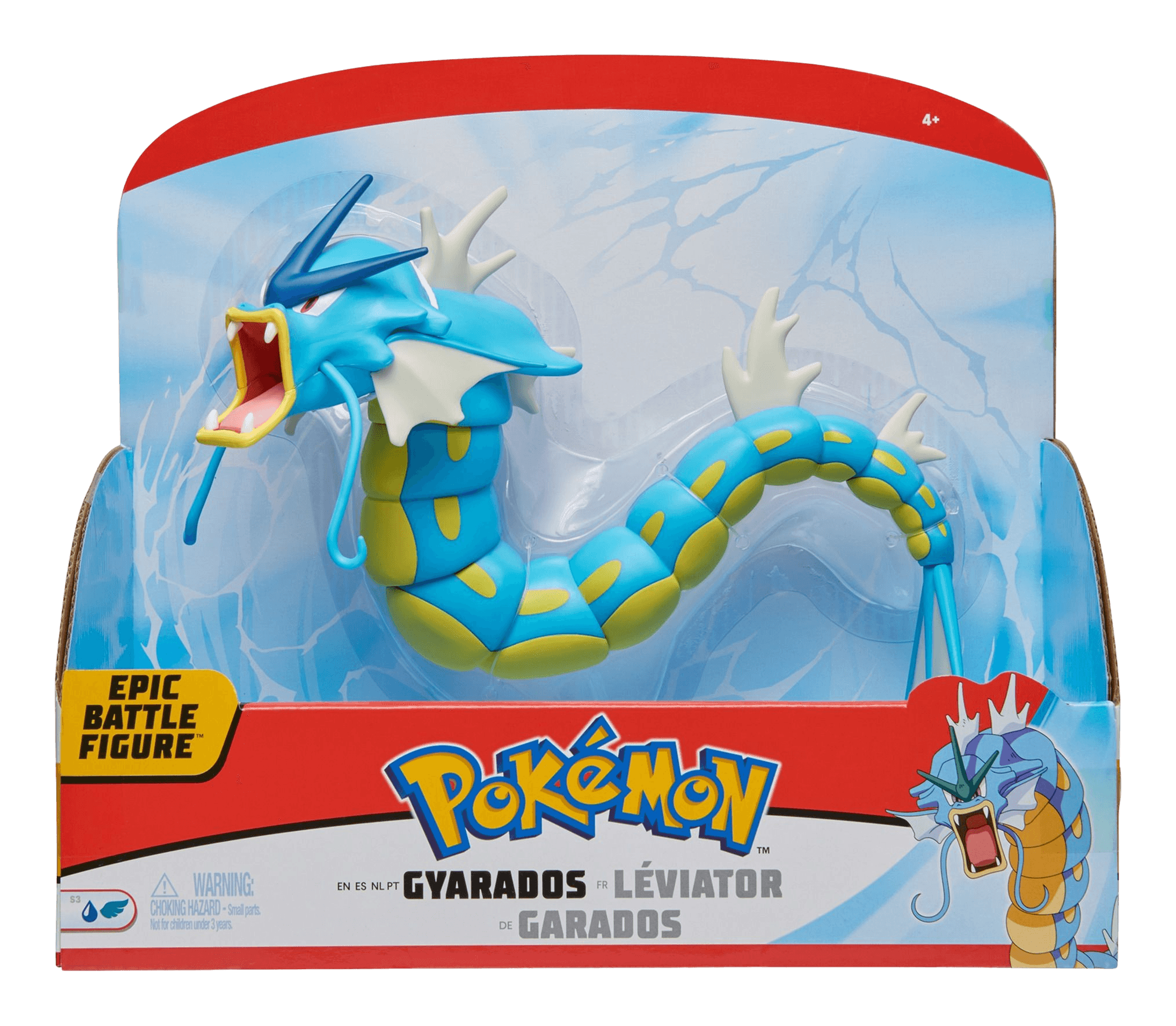 Jazwares Pokemon Epic Battle Figure - Gyarados Action Figure for Collectors & Battles | Perfect for Display, Gifts & Pokemon Battles