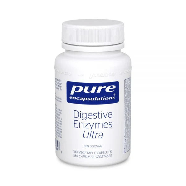 Pure Encapsulations Digestive Enzymes Ultra Supplement - 90 Capsules for Gut Health & Digestion Support - Gluten Free, Non-GMO - Ideal for Bloating Relief & Food Intolerance