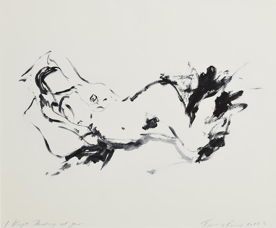 Tracey Emin 'I Kept Thinking of You' - Limited Edition Art Print for Home & Office Decor - Perfect for Living Rooms, Bedrooms & Gifts