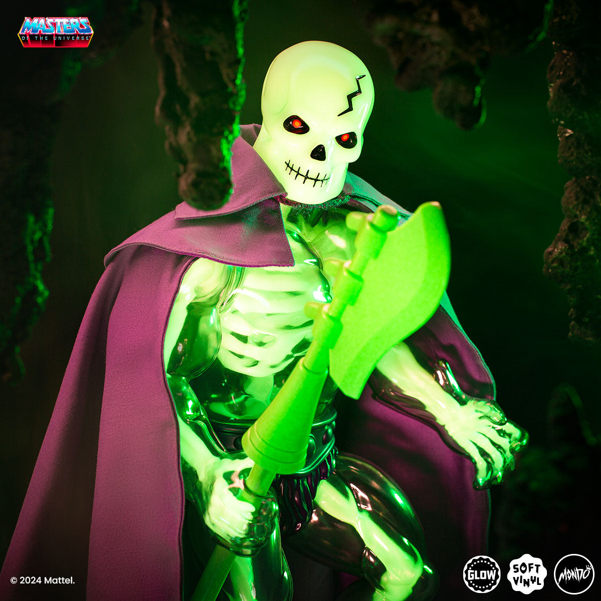 Masters of the Universe Scareglow Soft Vinyl Figure - Limited Timed Edition Collectible Toy for Display & Gift Giving