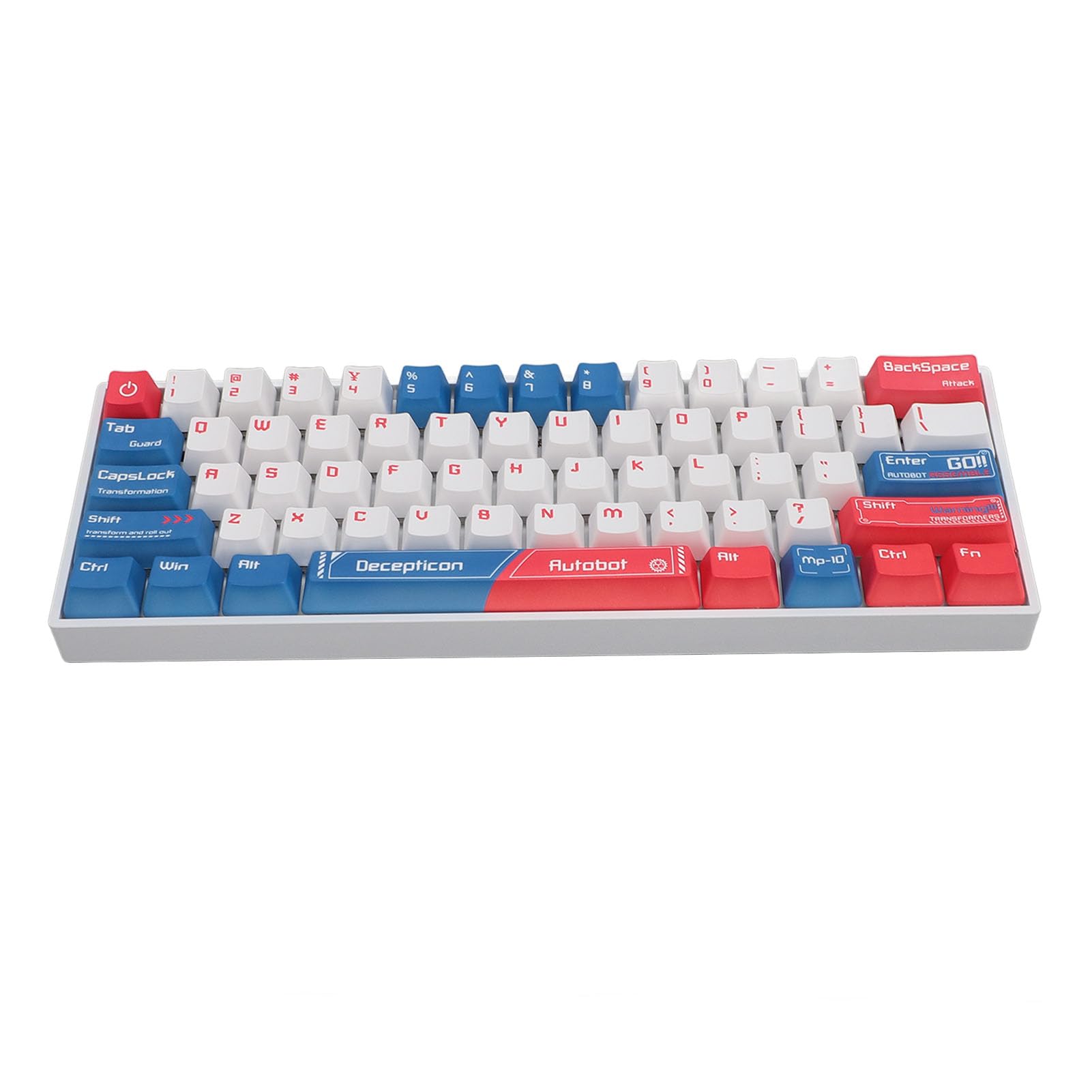 Annadue 60% Mechanical Gaming Keyboard with RGB Backlight - Tri-Mode Connectivity (Bluetooth 5.0/2.4GHz Wireless/USB Wired) - Red Switches for Windows PC/Mac - Compact Wireless Keyboard for Gaming, Office & Home Use