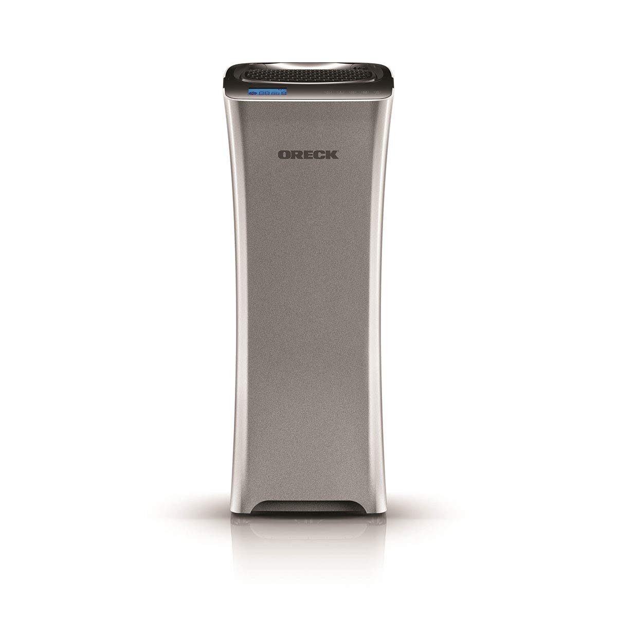 Oreck WK15500B Air Refresh 2-in-1 HEPA Air Purifier & Ultrasonic Humidifier for Small Rooms - Grey | Quiet Bedroom Air Cleaner & Moisturizer for Allergies, Dry Air & Better Sleep
