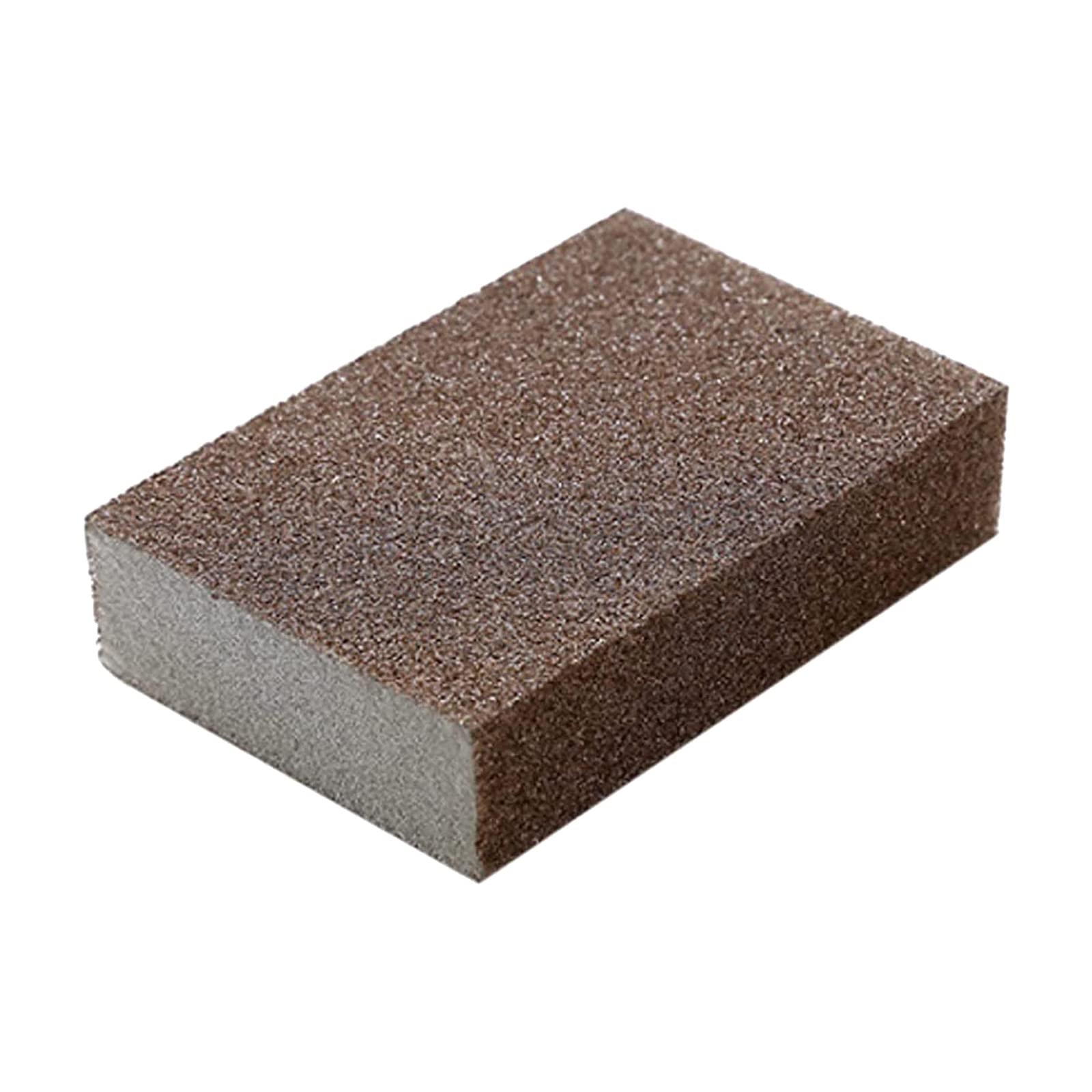 Amikadom Nano Emery Sponge - Rust & Dirt Remover for Pots, Pans & Kitchen Tools | Heavy-Duty Cleaning Sponge Brush for Stubborn Stains | Perfect for Cookware, Grill Grates & Household Cleaning (Brown, SC6)