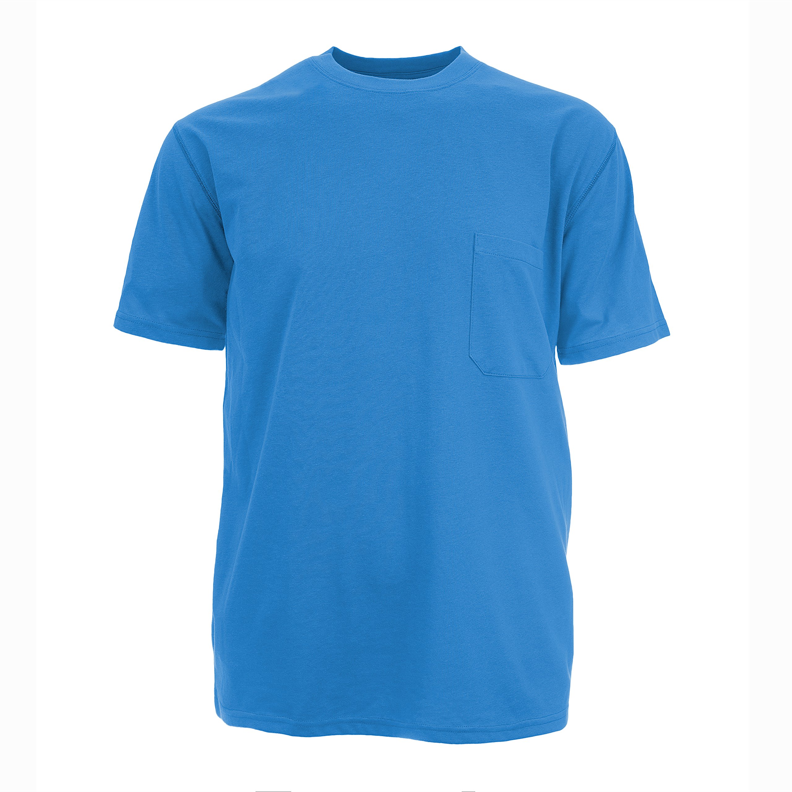 Men's UPF 30+ Quick-Dry Short Sleeve Pocket T-Shirt with Insect Repellent - Bug & Tick Protection Outdoor Shirt for Hiking, Camping & Summer Activities