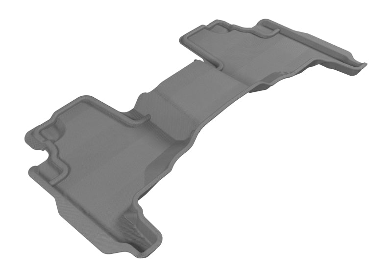 3D MAXpider Kagu Custom Fit Floor Mats for 2006-2010 Jeep Commander 2nd Row - Premium All-Weather Protection, Non-Slip Gray Car Mats for SUVs | Perfect for Off-Road Adventures, Family Trips & Daily Commutes