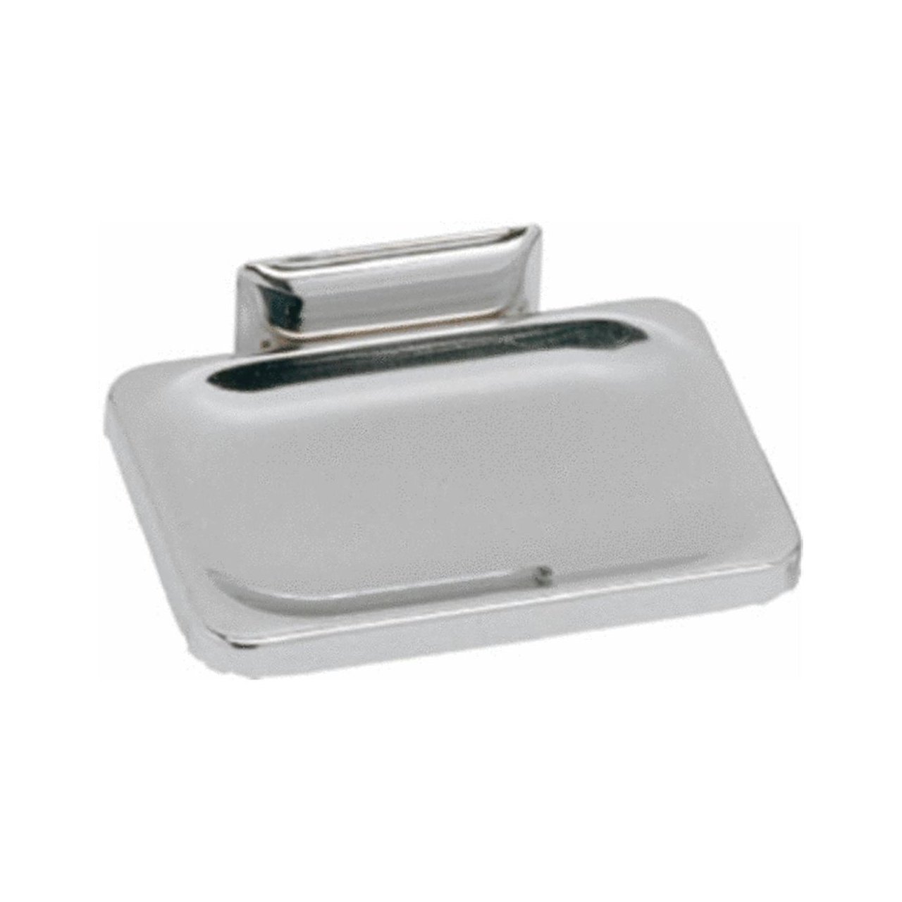 White Wall Mount Soap Dish - Bathroom & Kitchen Organizer