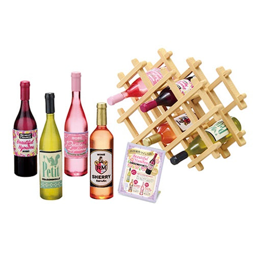 Fujimaru Sake Miniature Bottle Set - Japanese Dollhouse Accessories for 1/12 Scale Miniature Scenes, Perfect for DIY Crafts and Collectors