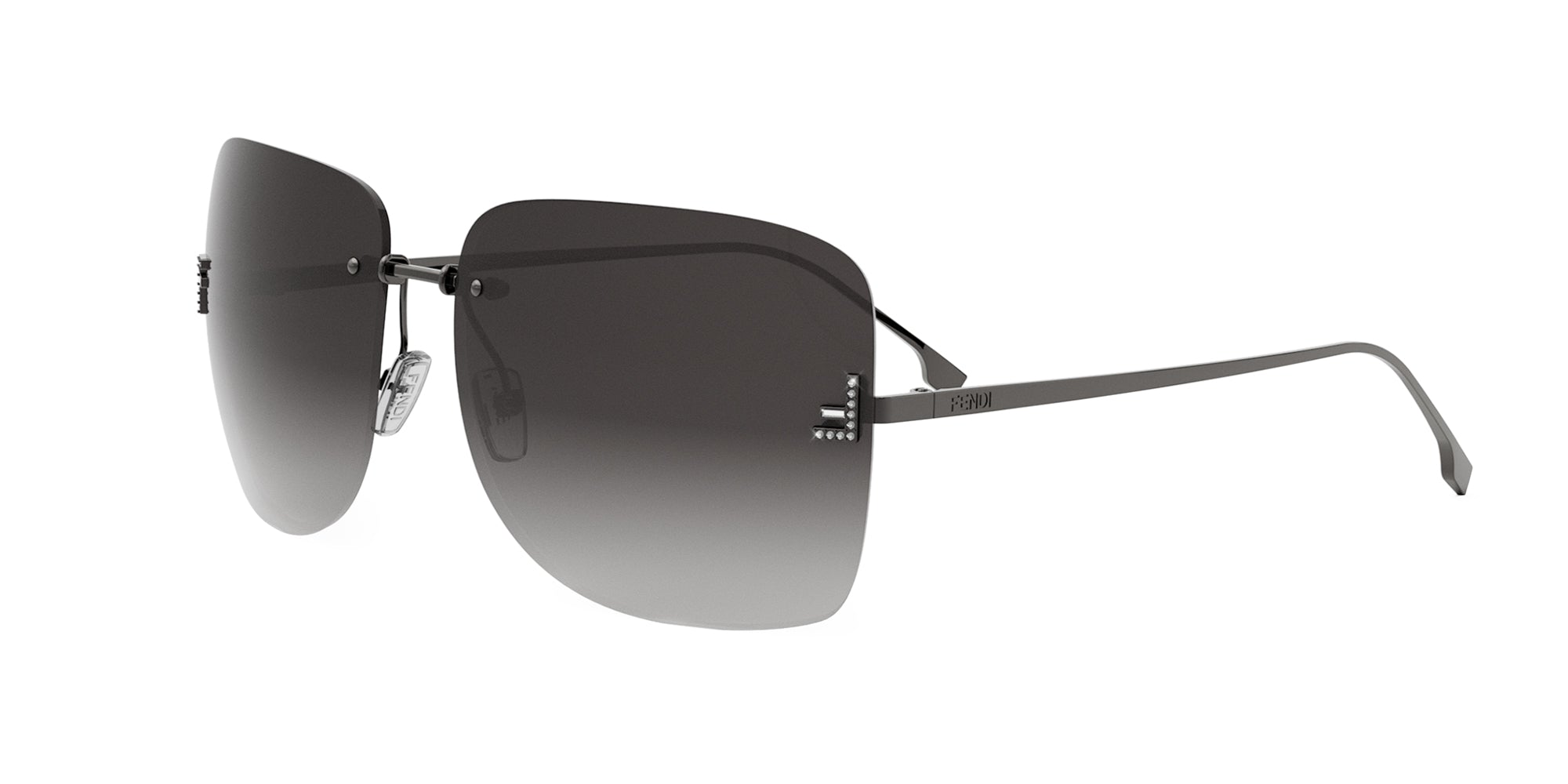 Fendi First Crystal FE4134US Women's Luxury Sunglasses - Stylish UV Protection for Fashion & Outdoor Activities