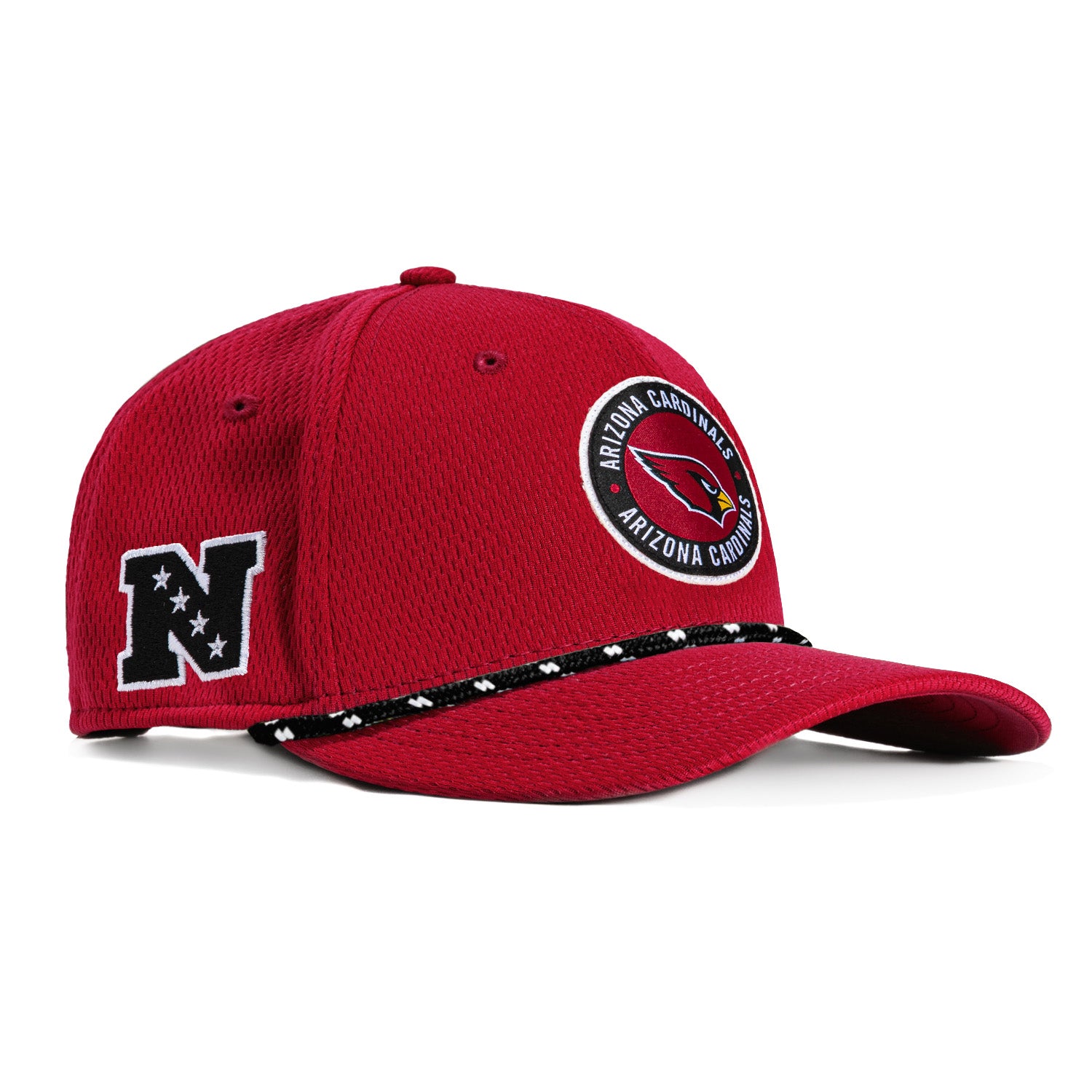 New Era 9Seventy 2024 Arizona Cardinals NFL Sideline Cap with Stretch Fit & National League Patch - Official Snapback Hat for Cardinals Fans - Perfect for Game Day, Tailgating & Sports Collectibles