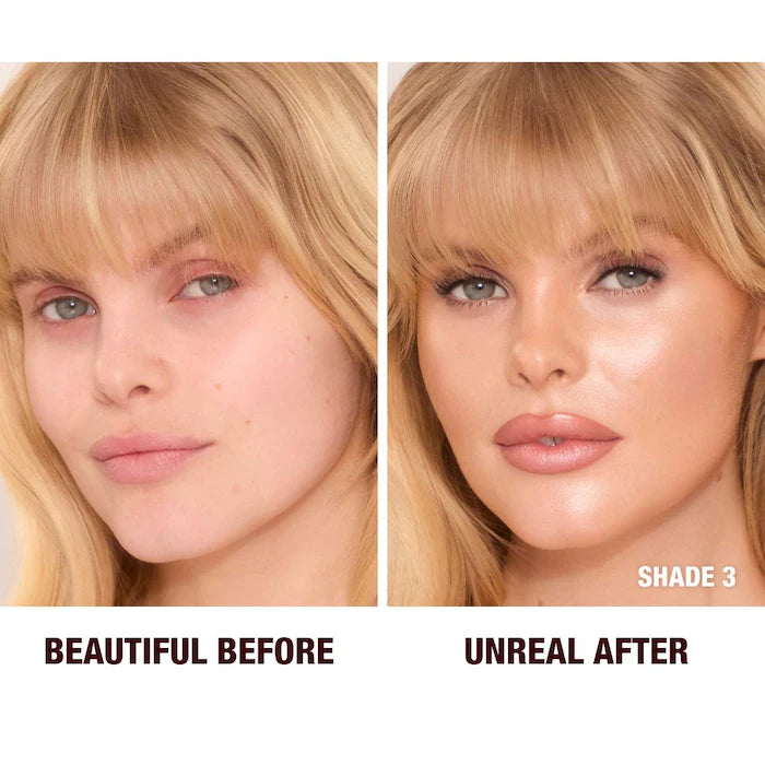Charlotte Tilbury Unreal Skin Sheer Glow Tint Hydrating Foundation Stick - Lightweight, Buildable Coverage for Natural Glow | Perfect for Daily Wear & Special Occasions