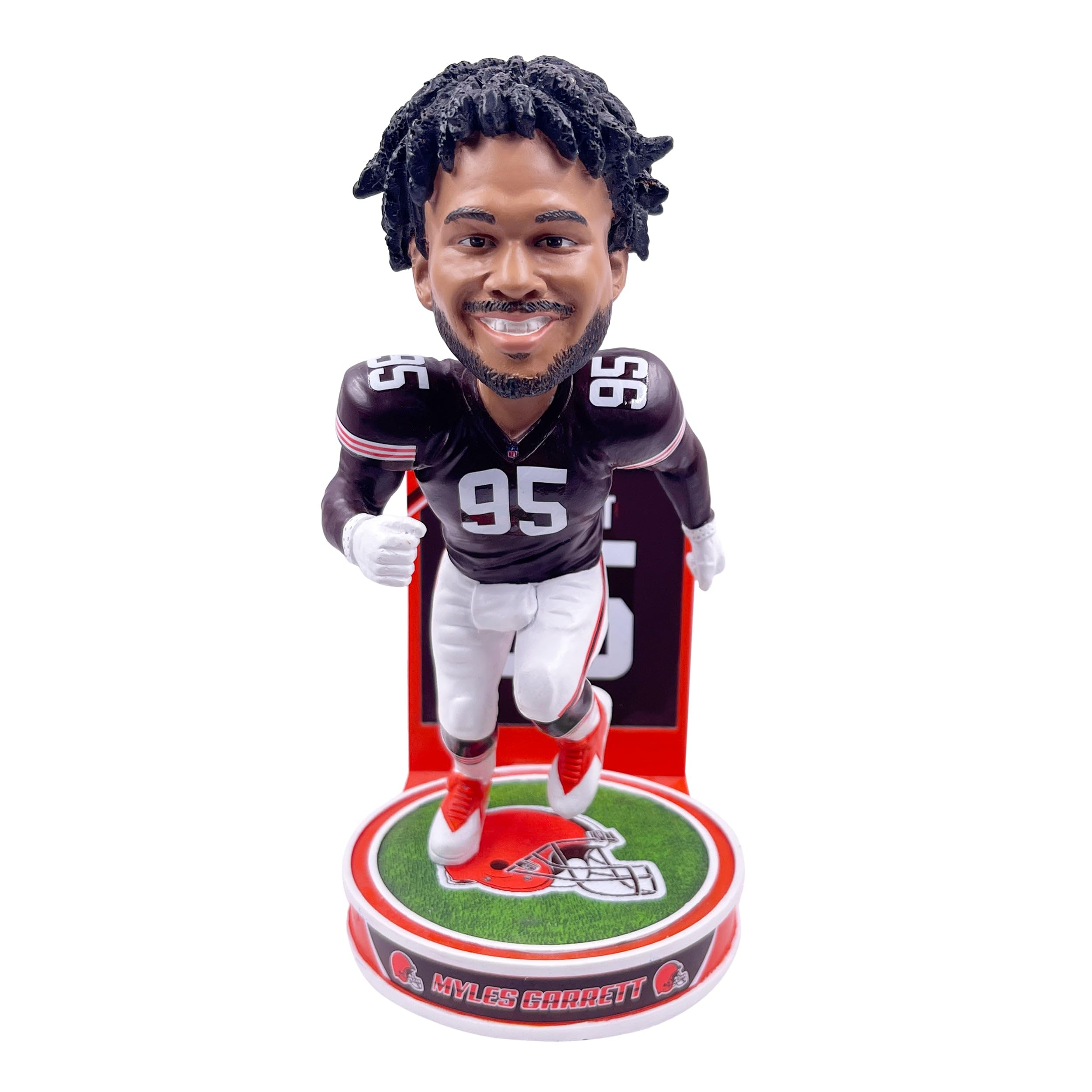 Myles Garrett Cleveland Browns NFL Bobblehead - Officially Licensed Collectible for Football Fans & Home Decor