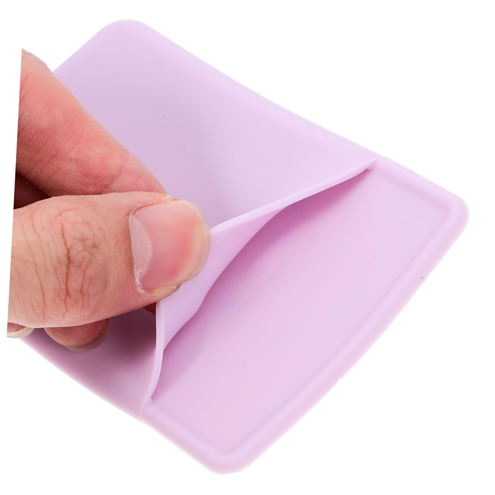 Mikikit Silicone Phone Wallet with Card Holder - 2 Pack Adhesive Back Pocket for Smartphones, Credit Cards & IDs | Perfect for Travel, Shopping & Everyday Use