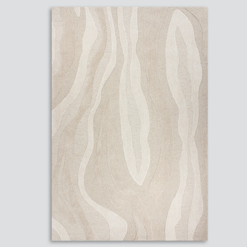 Baya Shoreline Sand Floor Rug 160cm x 230cm - Soft Beachy Area Rug for Living Room, Bedroom & Coastal Decor