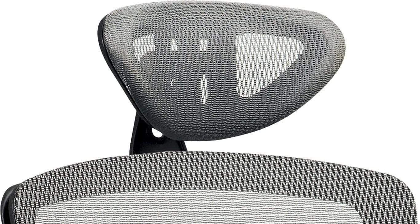 Pro Line II™ Grey ProGrid® Headrest Replacement for 511342 [HRX52] - Ergonomic Support for Office Chairs & Gaming Seats