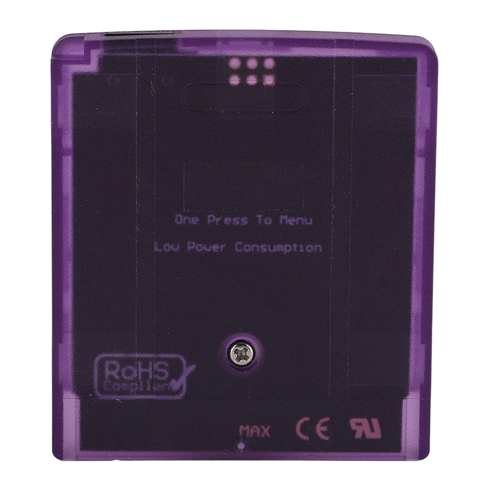 Annadue 8GB Flash Memory Card for Gameboy - 1000 in 1 Game Cartridge for GB GBC GBA SP | Purple Transparent Retro Gaming Accessory | Perfect for Classic Game Collection & Portable Gaming
