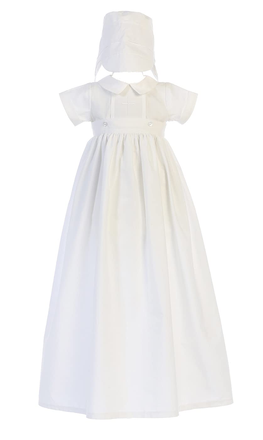 Boys Baptism Outfits - Baby Christening Romper Set | Soft Cotton Baptismal Clothes for Infant Boys | Perfect for Church Ceremonies & Christening Celebrations