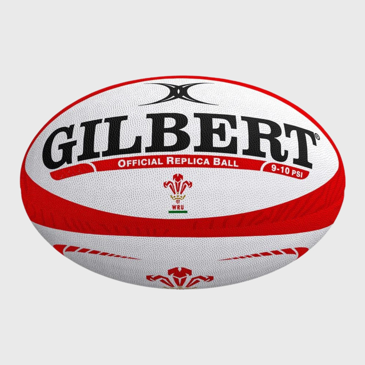 Gilbert Wales Replica Midi Rugby Ball - Official Size 4 Training Rugby Ball for Kids & Adults - Perfect for Rugby Practice, Games & Collectibles