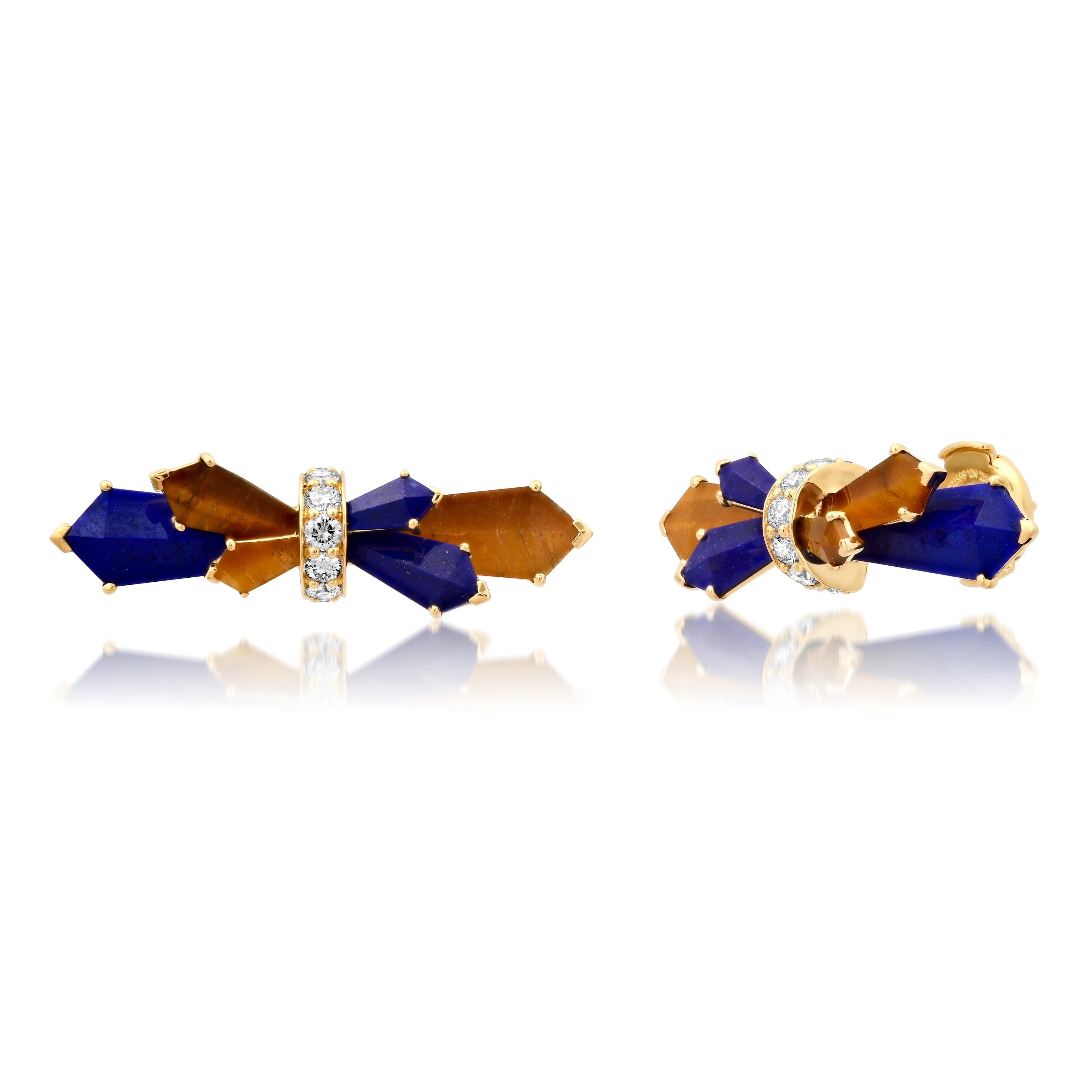 Penacho Fan Mini Studs - 3 Stylish Earring Combinations for Everyday Wear & Special Occasions