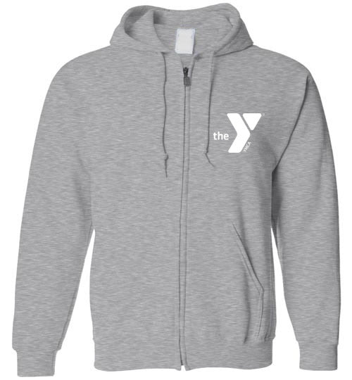 Lake Wenatchee 2-Sided Zip Hoodie with Logo - 2021 Edition | Comfortable & Stylish for Outdoor Adventures & Casual Wear