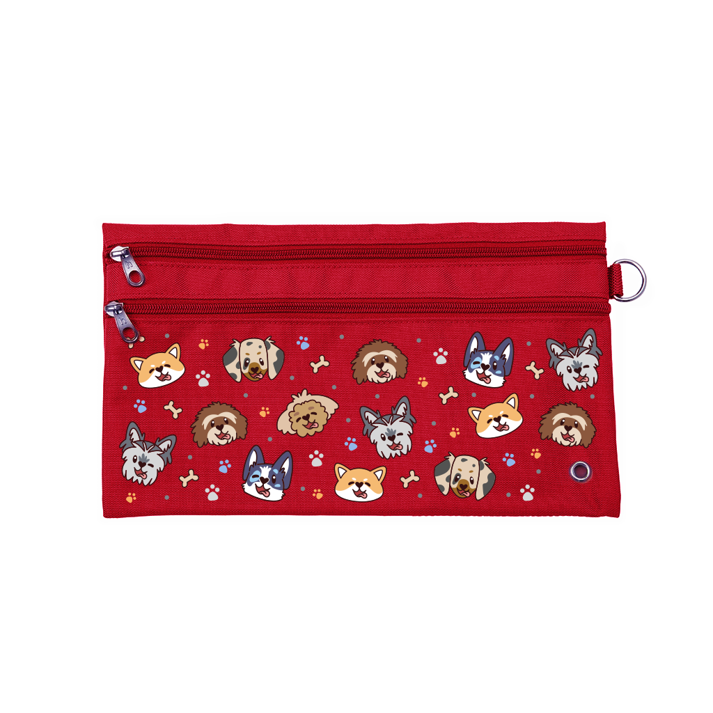 Cute Puppy Pals Pencil Case for Kids - School Supplies Organizer for Boys & Girls - Perfect for Classroom, Homework & Art Projects