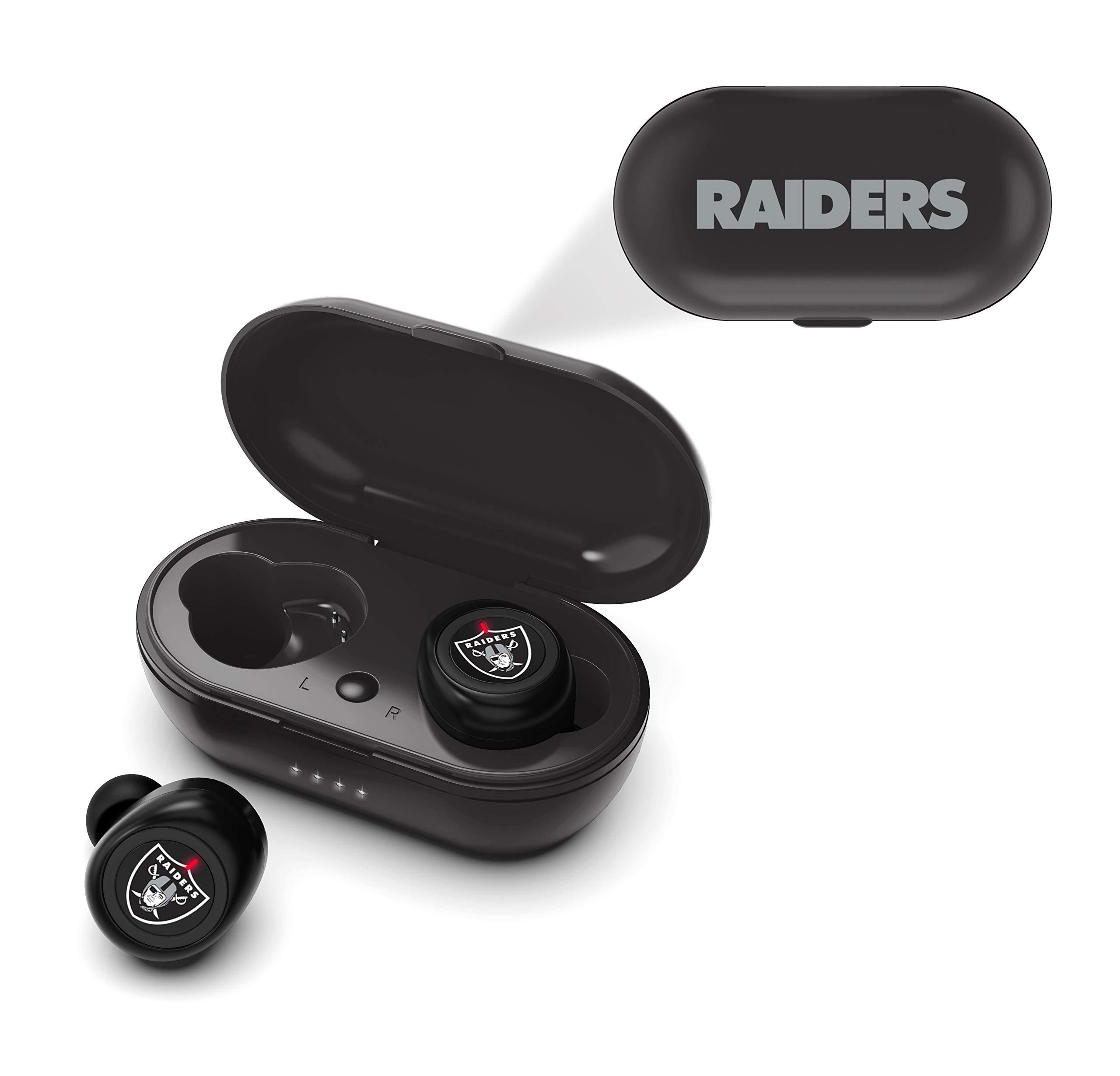 SOAR NFL True Wireless Earbuds - Bluetooth 5.0 Sports Headphones with Noise Cancelling, 30H Playtime - Perfect for Football Games, Workouts & Commuting