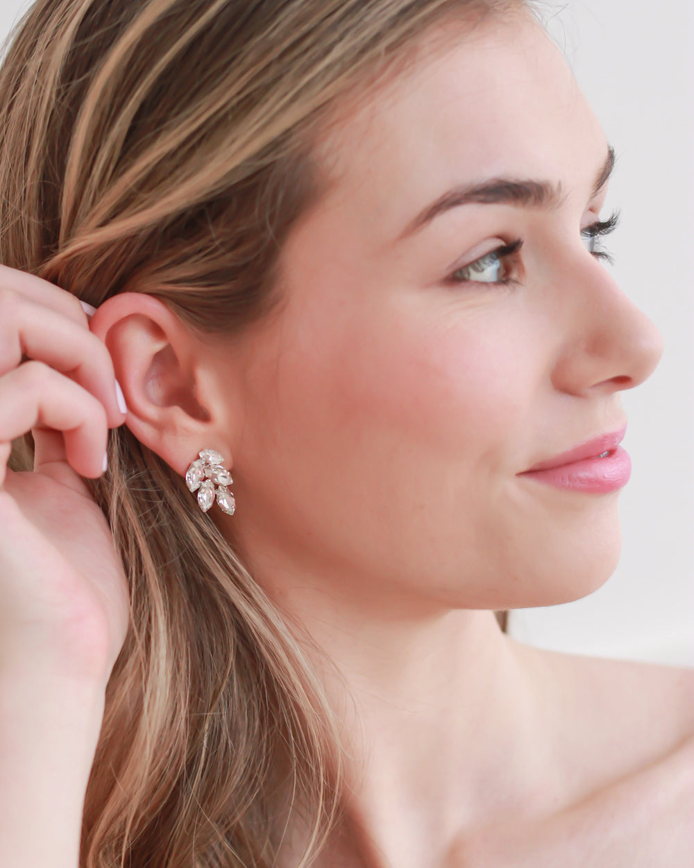 Elegant Eva Stud Earrings for Women - Hypoallergenic Cubic Zirconia Earrings - Perfect for Everyday Wear, Parties & Gifts