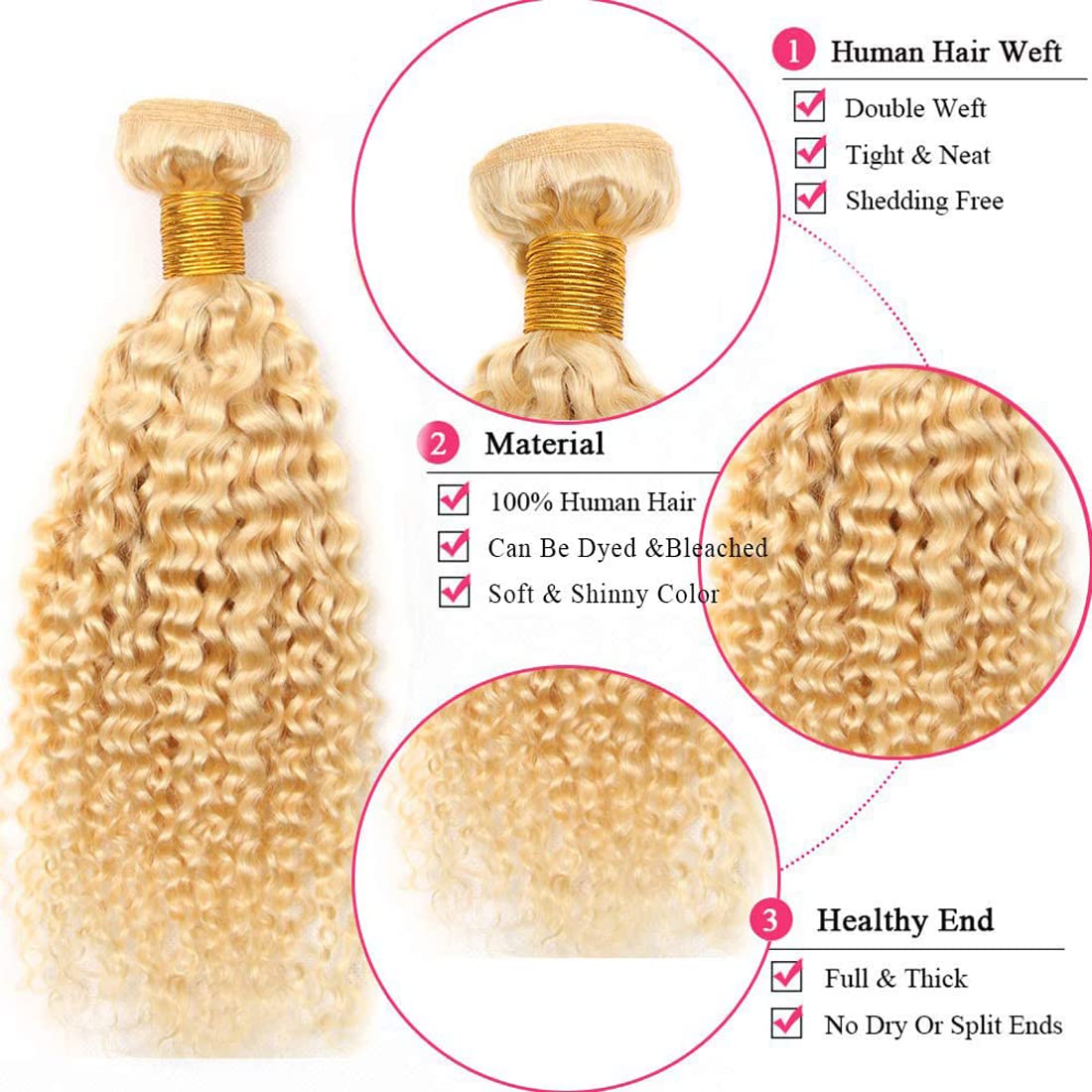 613 Straight Wave Brazilian Remy Human Hair Weave Bundles - 18 Inch Unprocessed Virgin Hair for Women | Natural Look for Daily Wear & Special Occasions