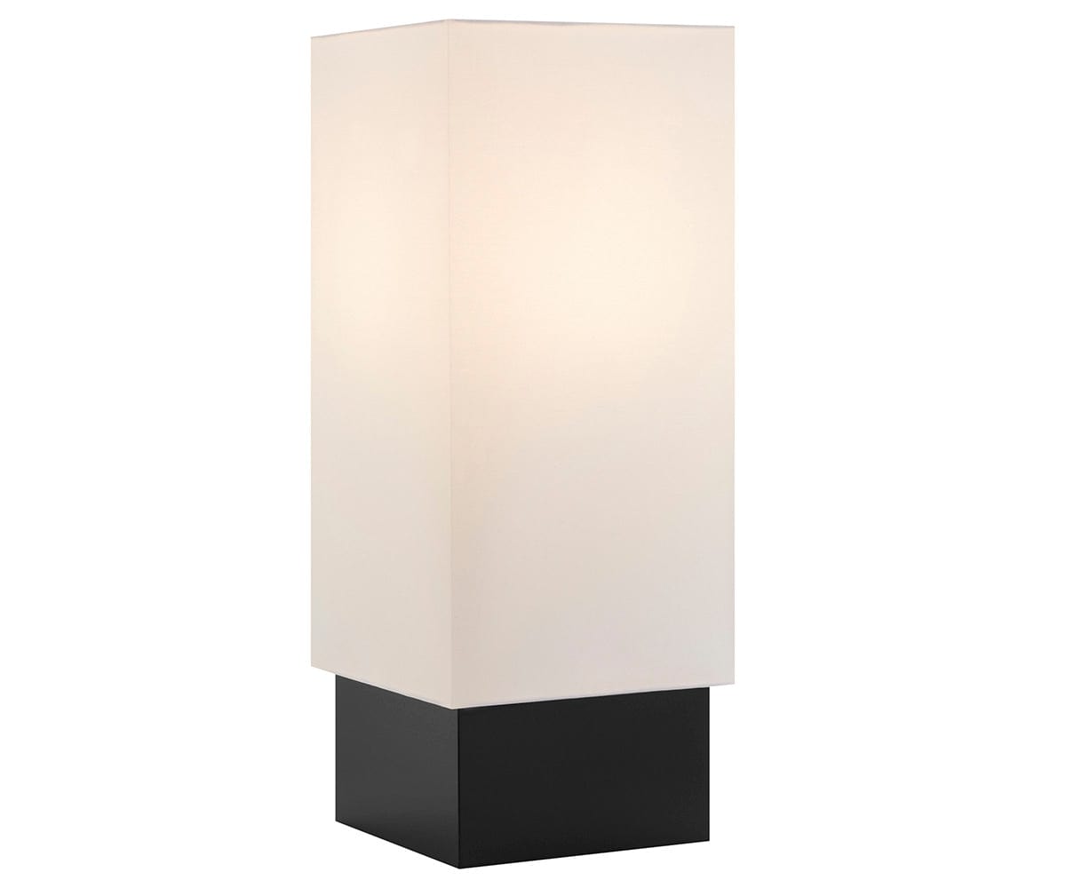 Quinlan Modern Table Lamp - Stylish Bedside & Living Room Lighting for Home Decor | Energy Efficient LED Desk Lamp for Reading & Relaxation