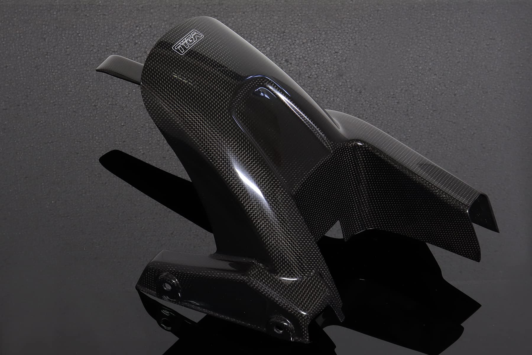 Carbon Fiber Rear Hugger Fender for 2022-2023 Honda Grom RR (BPCH-7048) - Lightweight Motorcycle Protection for Street & Track Riding