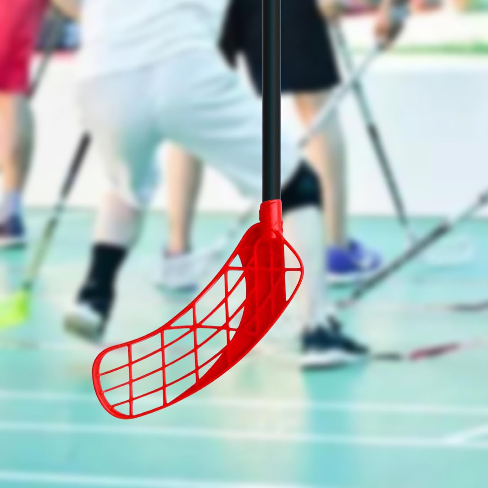 Premium Floorball Blade & Inline Hockey Stick Replacement - Lightweight PE Material for 18mm Shafts | Easy Installation | Perfect for Indoor Floorball & Street Hockey Training