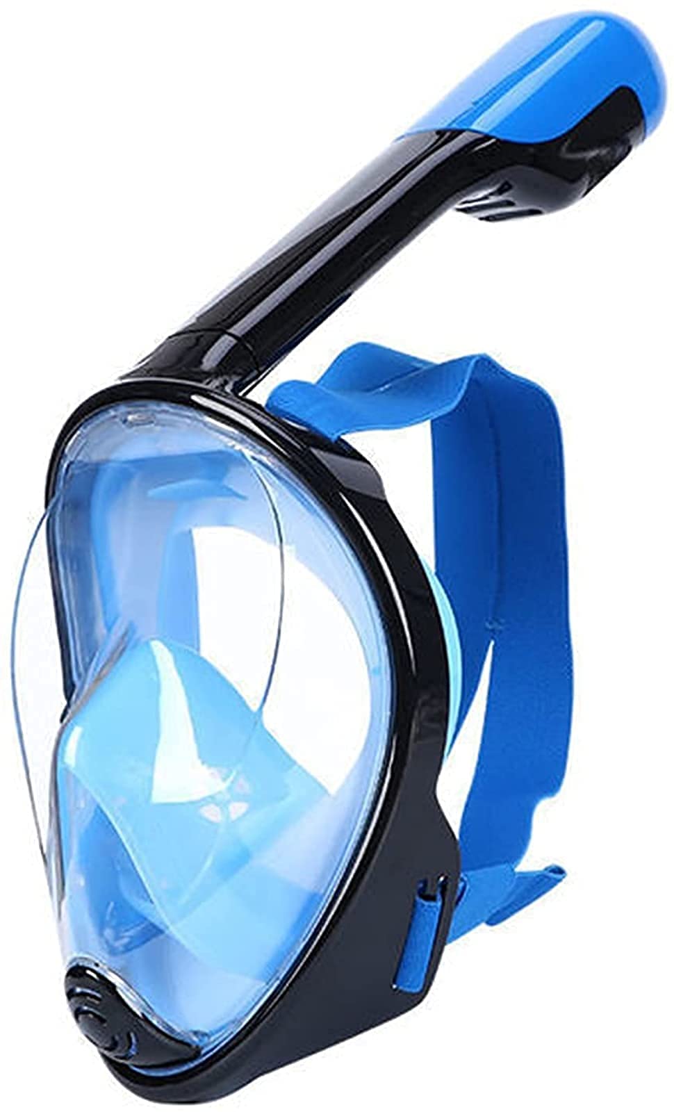Premium Snorkeling Mask for Adults - Anti-Fog, UV Protection, Wide View Lens for Clear Vision - Comfortable Fit (Size L/XL, Yellow & Blue S/M Options) - Perfect for Ocean Adventures, Pool Swimming & Tropical Vacations