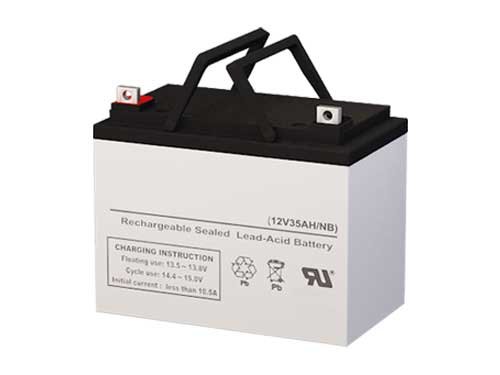 Haze Batteries HZB12-33 12V 35AH Replacement Battery - Compatible with Power Wheels, Scooters, and Mobility Devices - Perfect for Outdoor Toys and Electric Vehicles