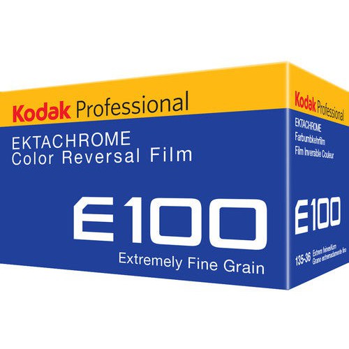 Kodak EKTACHROME E100 Color Reversal Film - 35mm 36 Exposures (1884576) - Perfect for Professional Photography, Travel & Landscape Shooting