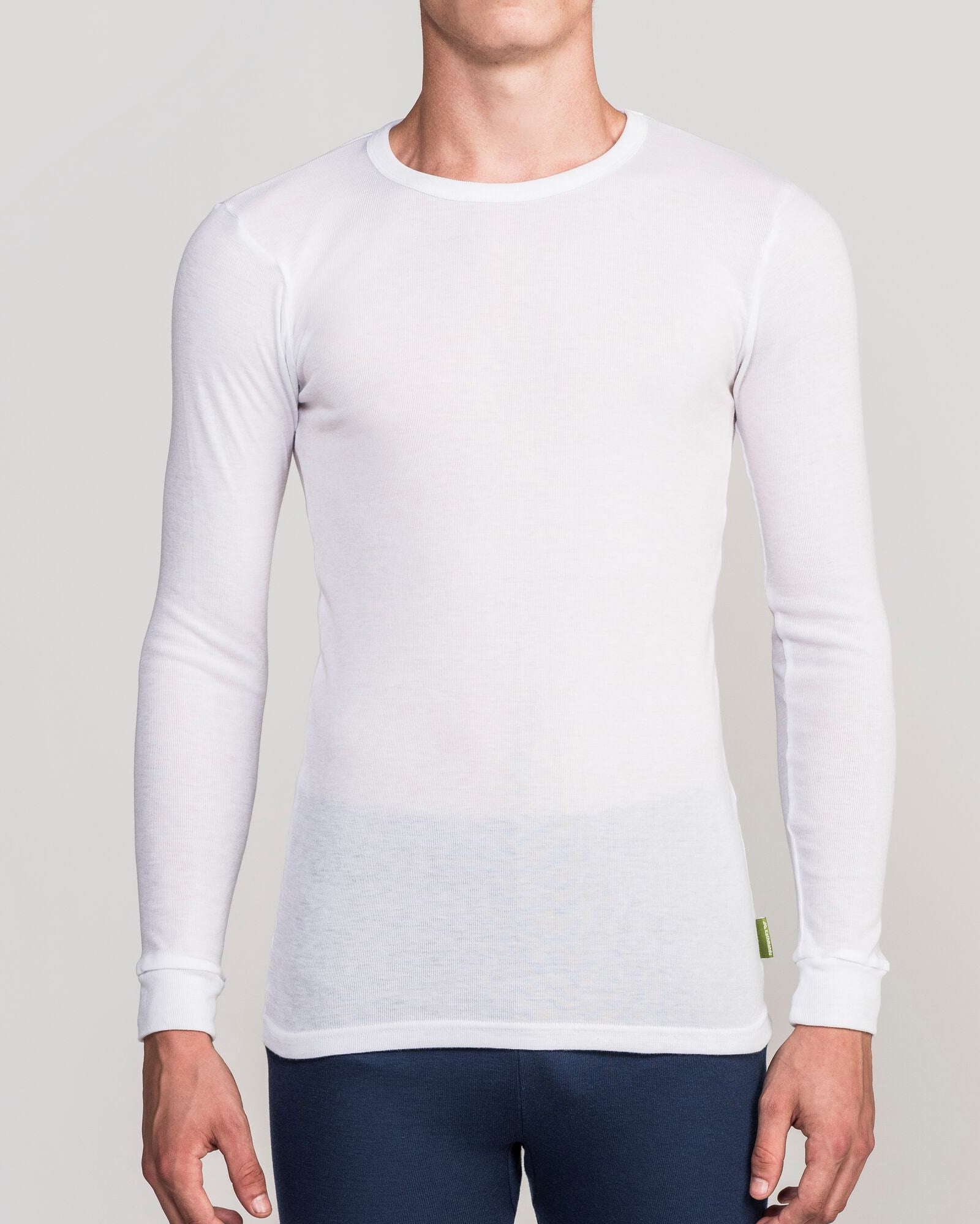 KMDCore Women's Long Sleeve T-Shirt - Soft Cotton Basic Top for Casual Wear (White) | Perfect for Layering, Office & Everyday Outfits