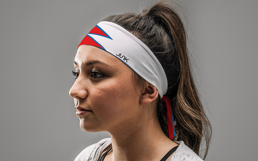 Nepal Flag Flex Tie Headband - Adjustable Patriotic Headwear for Sports, Hiking & Outdoor Activities