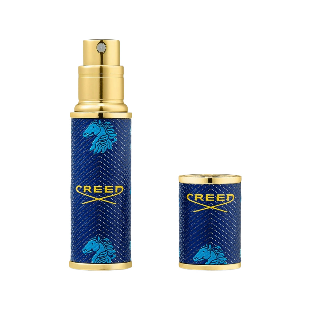 5ml Blue Travel Perfume Atomizer - Portable Refillable Spray Bottle for Fragrance, Essential Oils & Cosmetics | Perfect for Gym, Office, Travel & On-the-Go Use