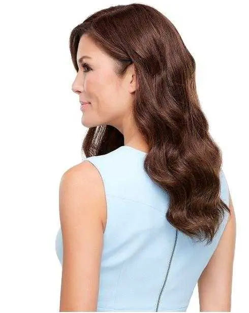 Premium 18 Inch Human Hair Topper for Women - Natural Look & Comfort - Perfect for Thinning Hair, Hair Loss, and Styling - Great for Daily Wear, Parties, and Special Occasions