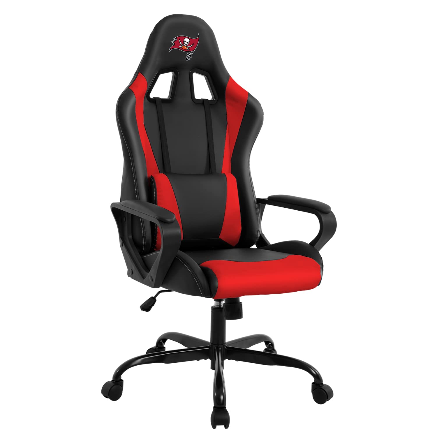 Ergonomic Gaming Chair with Lumbar Support - High Back Racing Office Chair, PU Leather Computer Desk Chair with Swivel & Rolling Wheels for Home Office, Gaming & Workstation Setup
