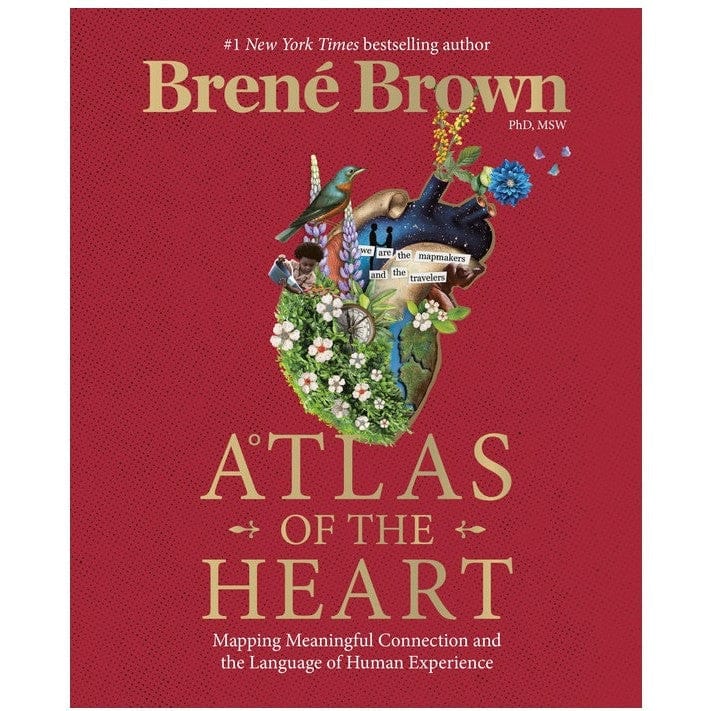 Atlas of the Heart: Mapping Meaningful Connection - Brené Brown's Guide to Emotional Intelligence & Relationships | Perfect for Self-Help Readers, Book Clubs & Personal Growth