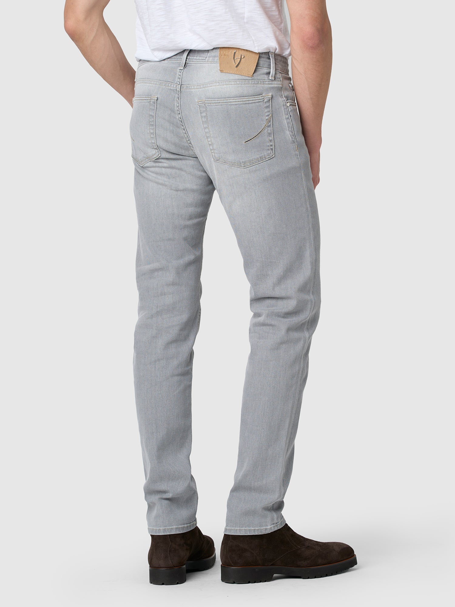 Ravello Women's Stretch Cotton Jeans - High Waist Slim Fit Denim Pants for Casual Wear & Everyday Comfort