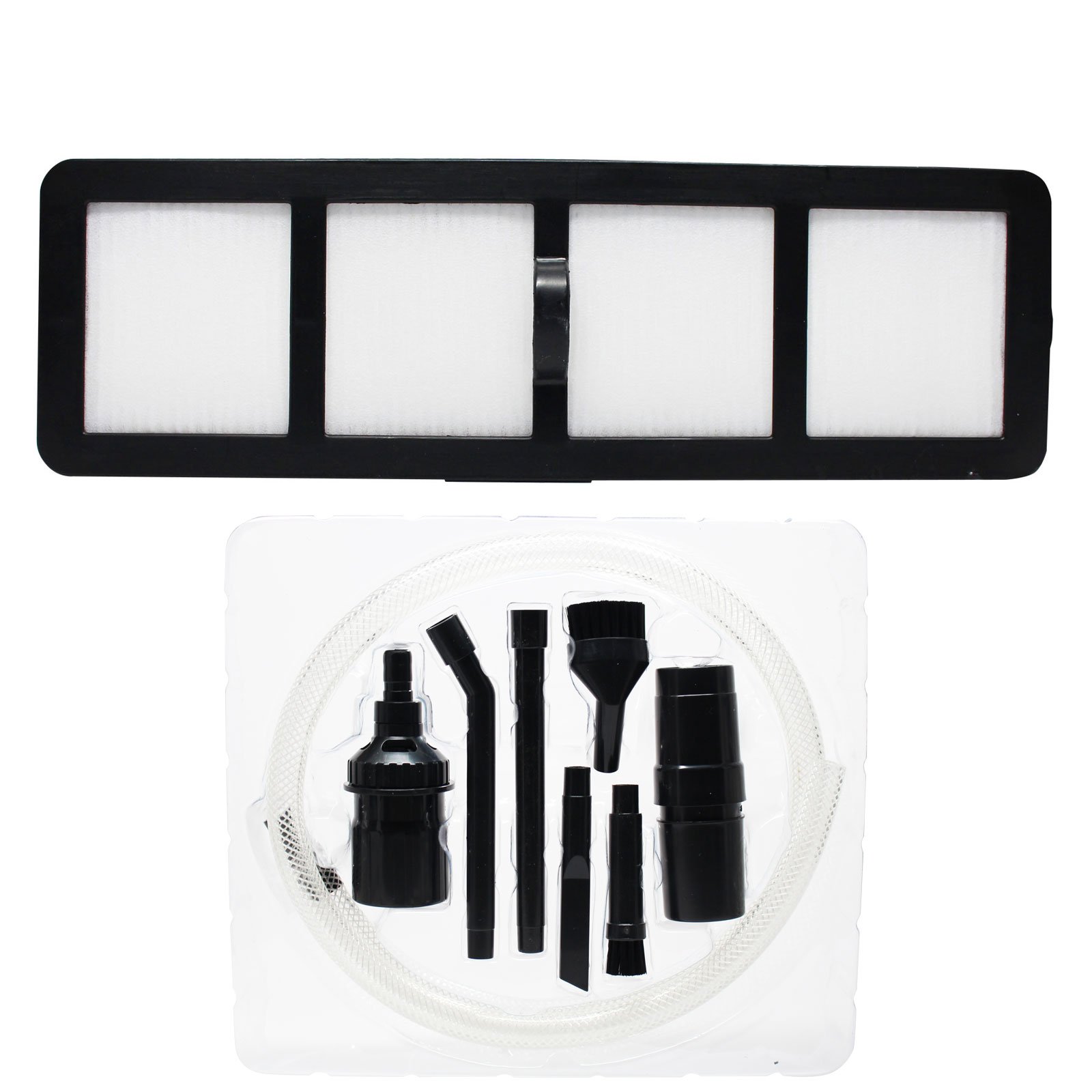 Replacement Battery for Eureka AS1001 Vacuum | HEPA Filter Compatible with EF-6 Model | Includes 7-Piece Micro Vacuum Attachment Kit | Perfect for Home Cleaning & Pet Hair Removal