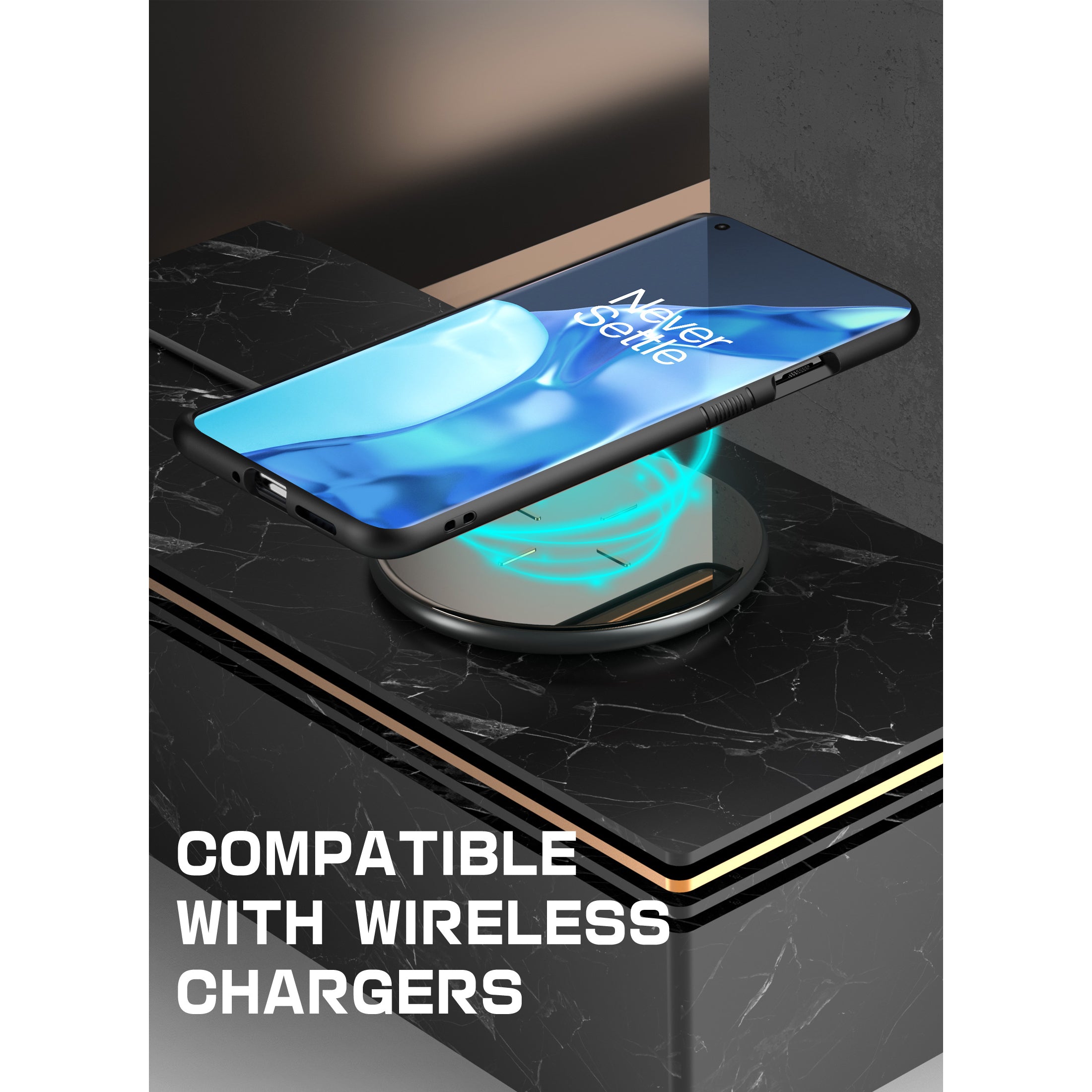 OnePlus 10 Pro Case - Unicorn Beetle STYLE Slim Clear Black Protective Cover - Shockproof & Scratch Resistant for OnePlus 10 Pro Smartphone - Perfect for Work, Travel & Outdoor Activities