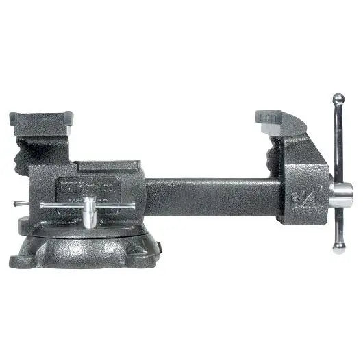 Ken Tool Reversible Mechanic's Vise - Heavy Duty Bench Clamp for Metalworking & Woodworking | Perfect for Home Garage, Workshop & DIY Projects