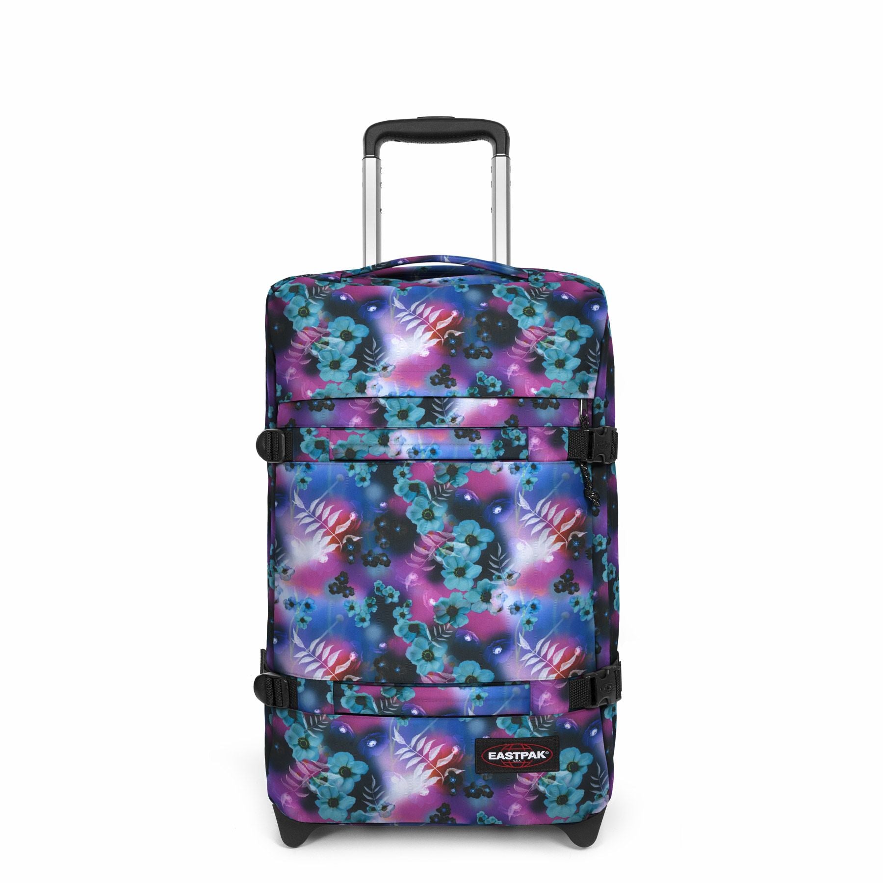 Eastpak Transit'R S Backpack - Dreamflower Dark Print, Durable Laptop Bag for School, College & Travel | Perfect for Students, Commuters & Professionals