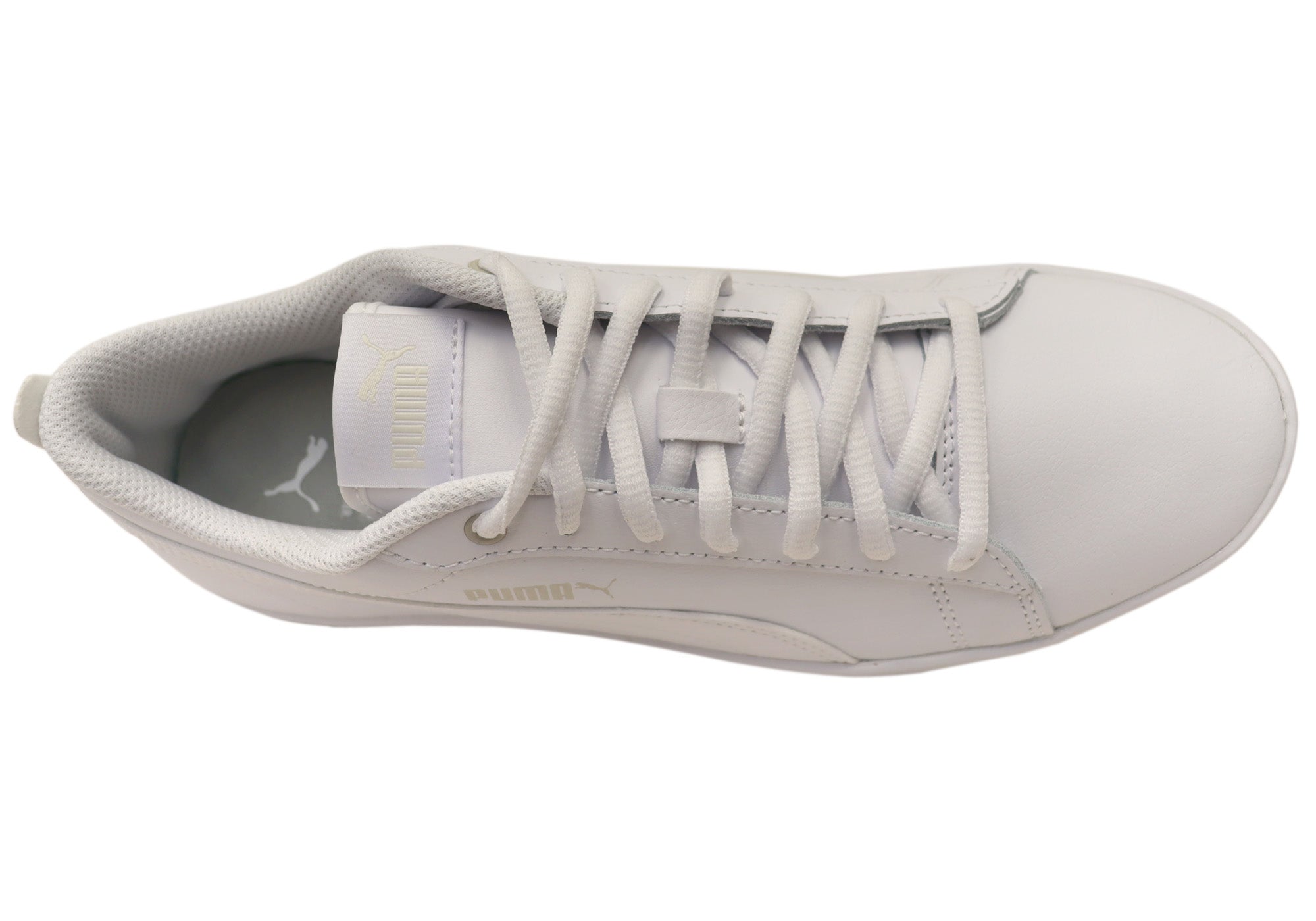 Puma Women's Smash WNS V2 L Sneakers - Comfortable Lace-Up Athletic Shoes for Running, Gym & Casual Wear
