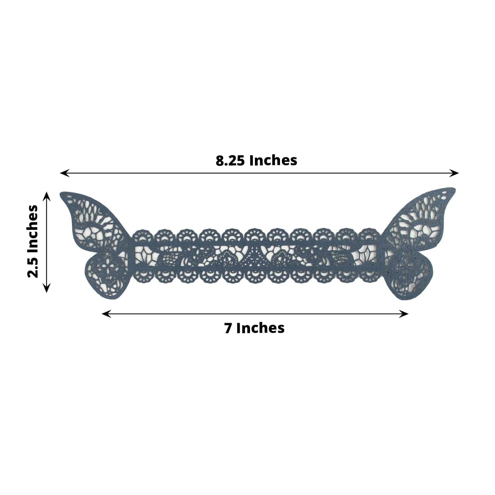 12 Pack Laser Cut 3D Butterfly Napkin Rings for Wedding, Party & Table Decor - Elegant DIY Paper Craft for Dinnerware & Home Decoration