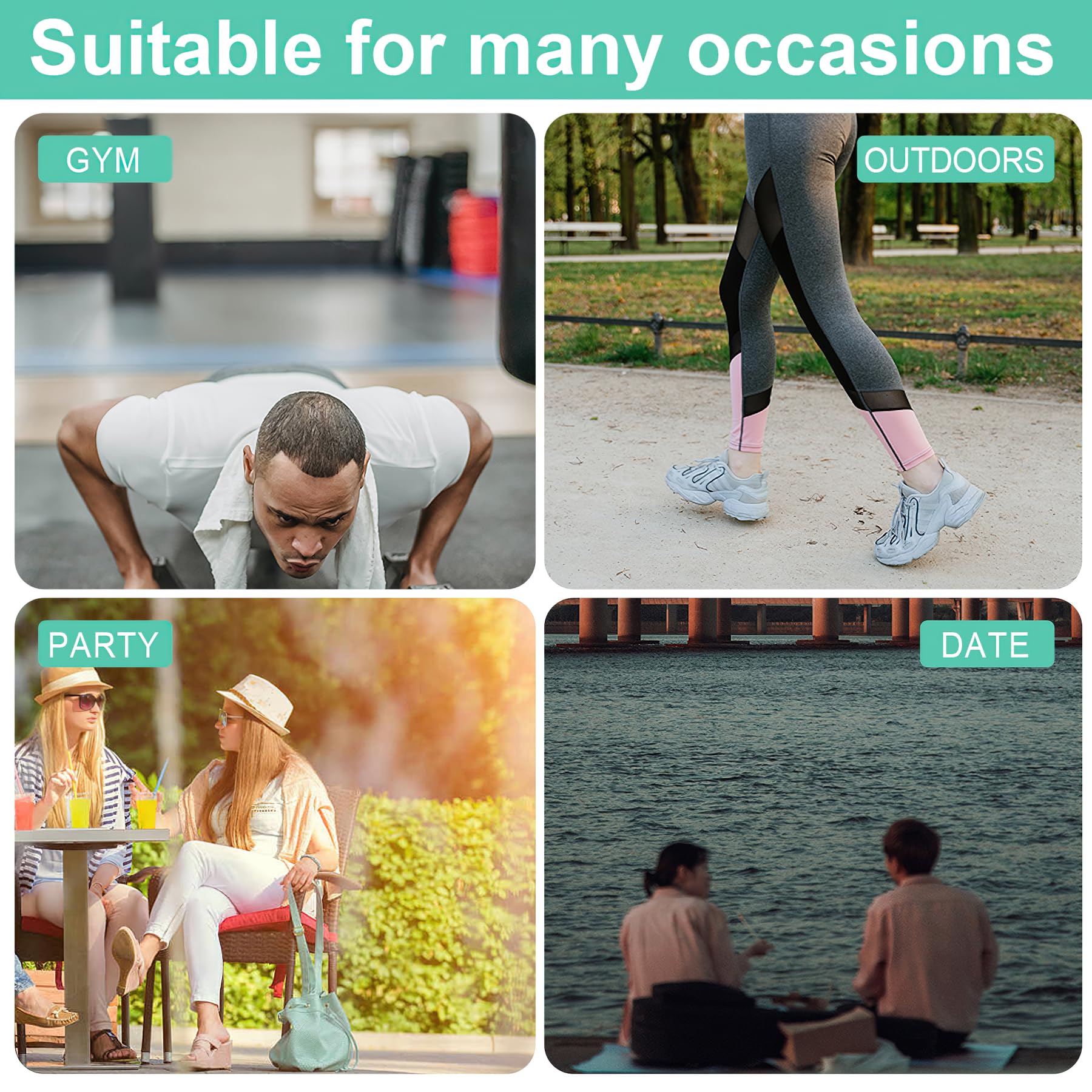20 Pcs Invisible Self-Adhesive Underarm Sweat Pads for Men & Women - Disposable, Odor Control & Sweat-Absorbing Armpit Stickers (9.5x12.5cm/3.74x4.92inch) - Perfect for Workouts, Business Attire & Daily Comfort